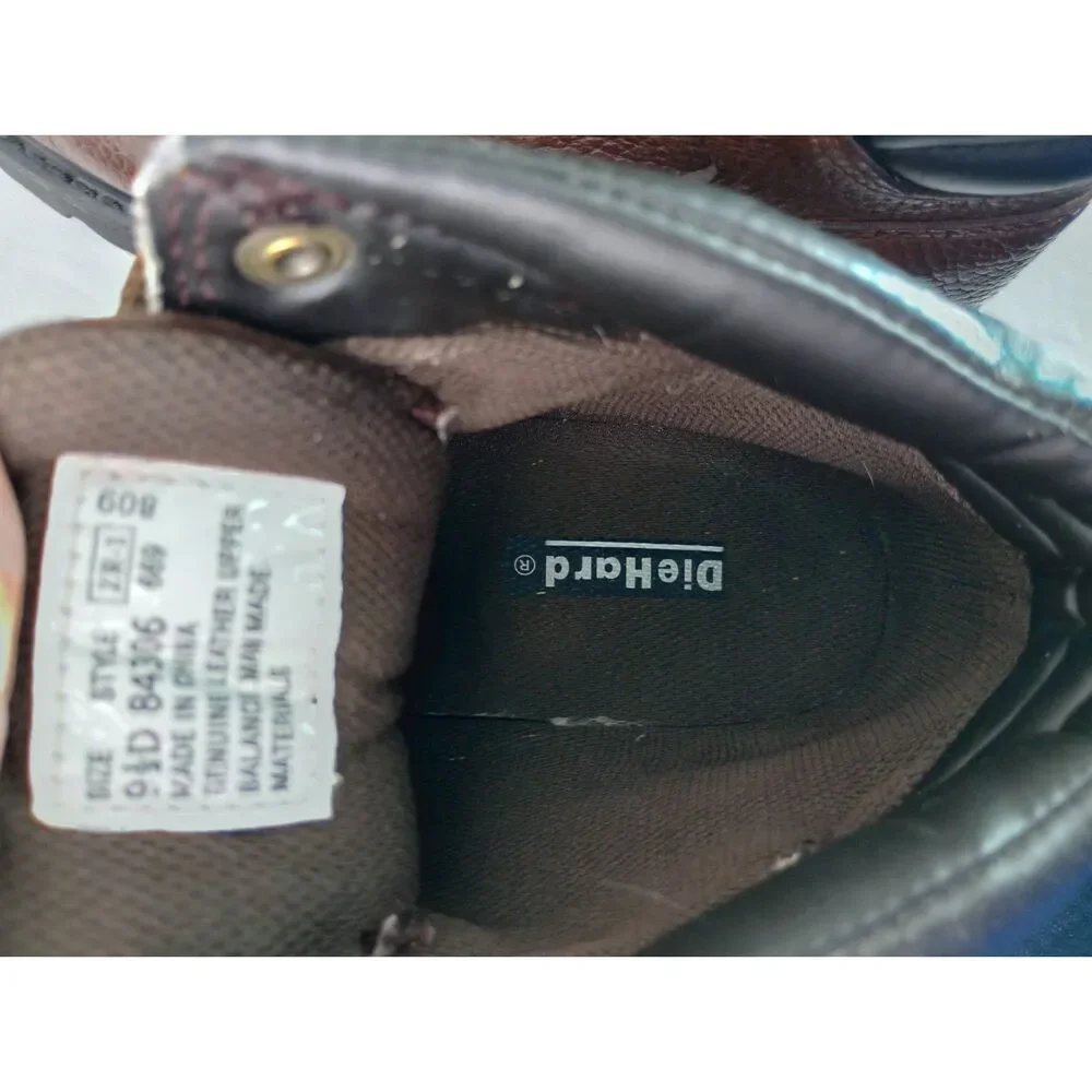 Die Hard Men's 9.5W Brown Leather 6